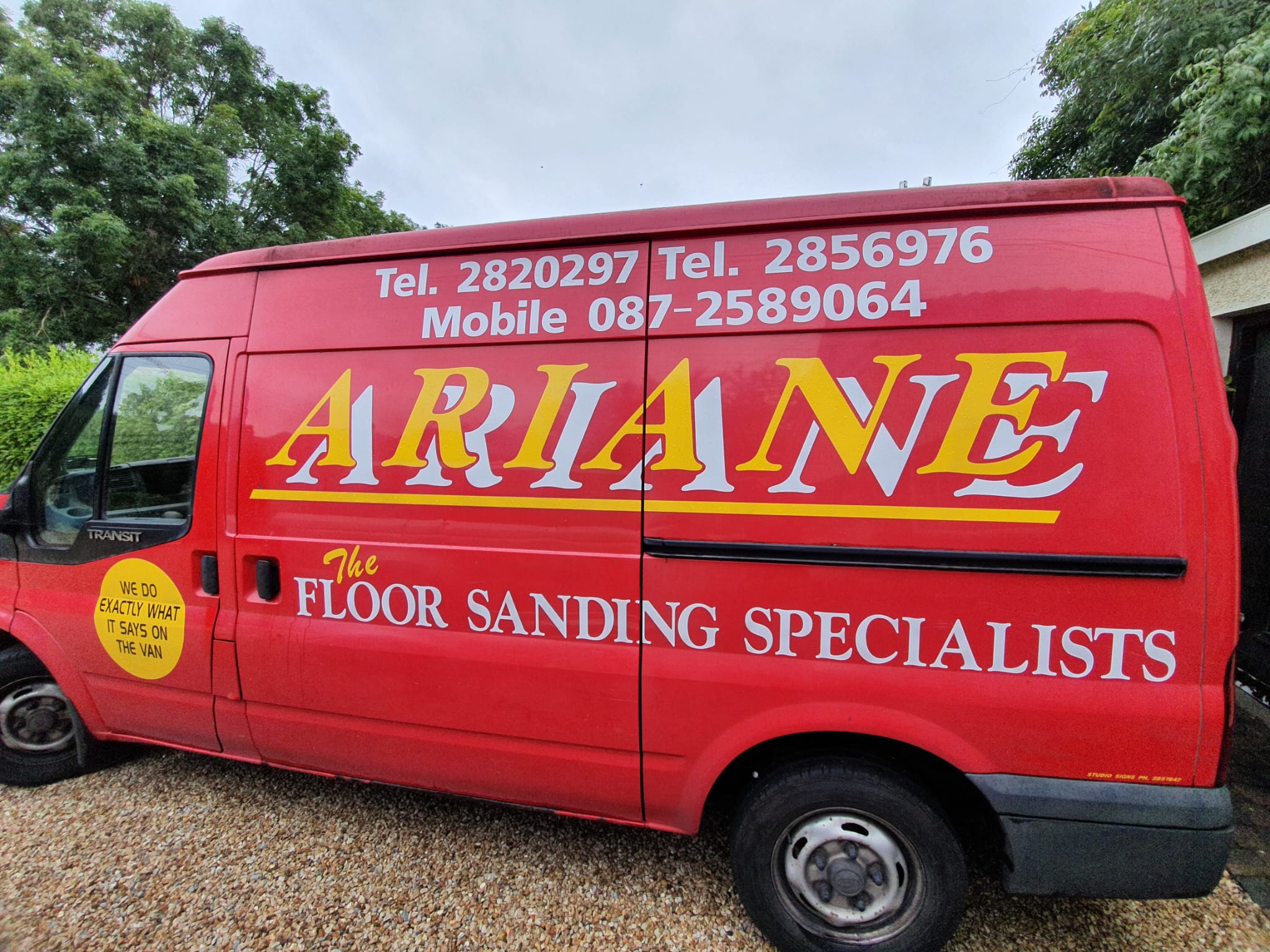 Close up of sanded wood grain