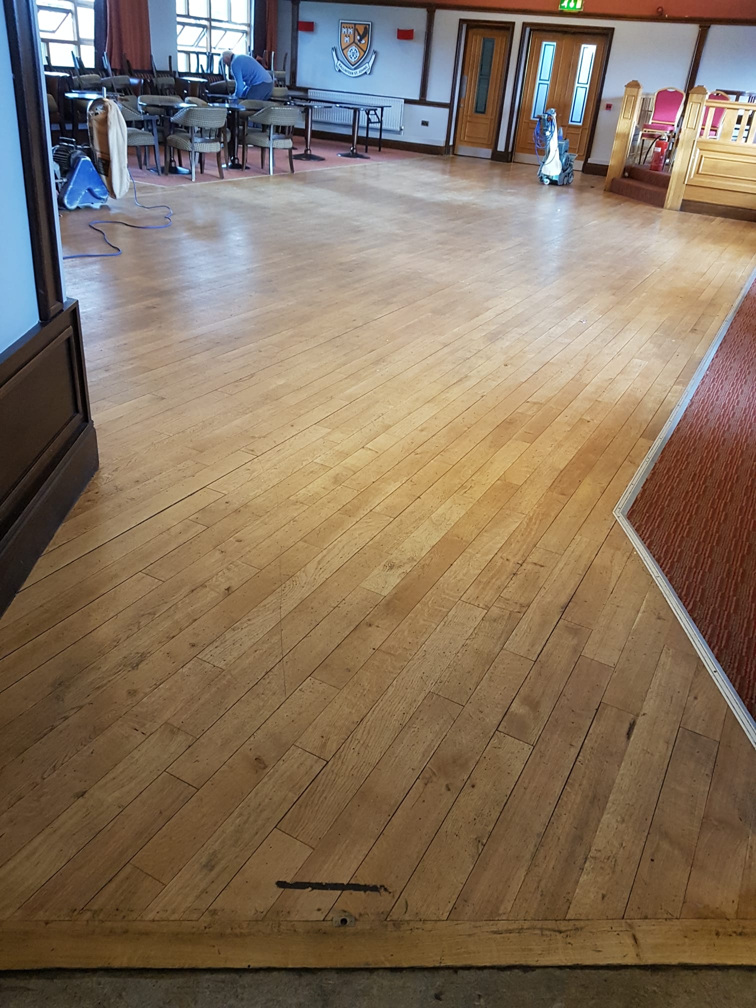 Before — Dublin 6 oak floor