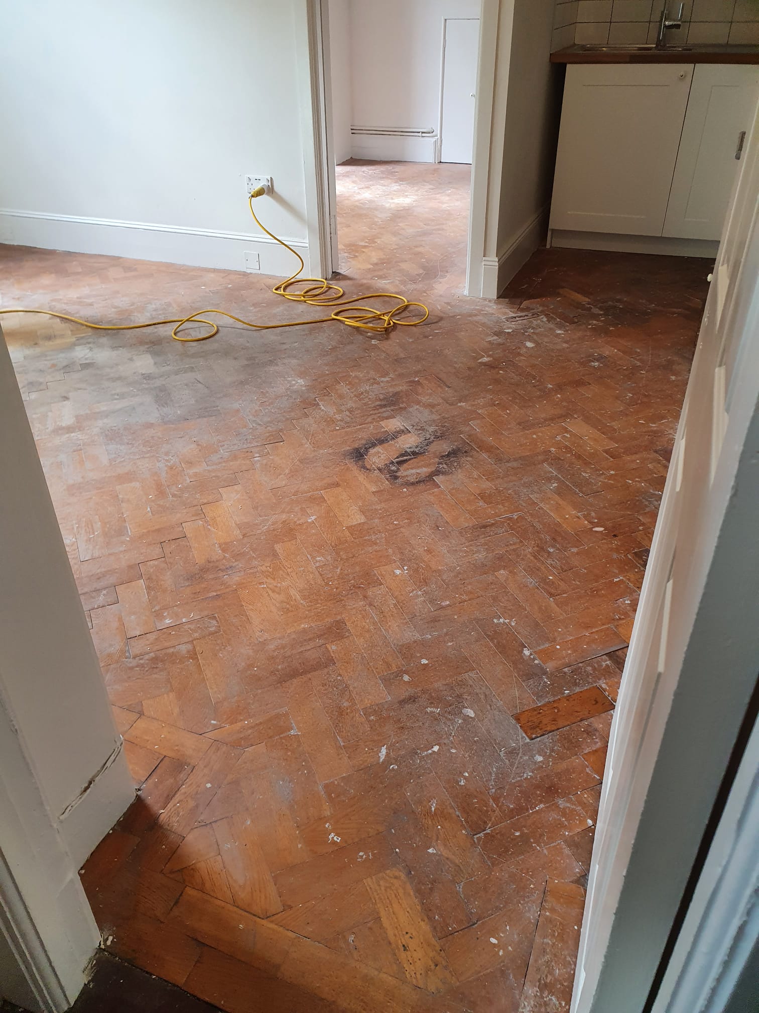 Before — Oak floor, Dublin 4